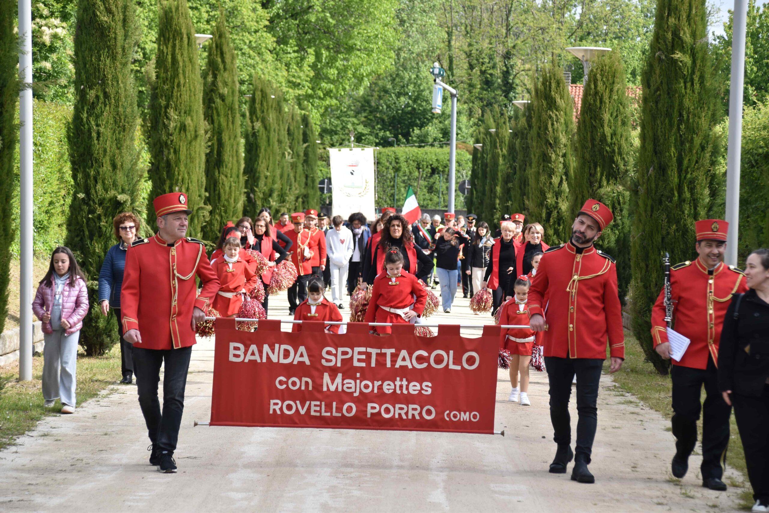 festa della liberazione 2024 - banda e majorette